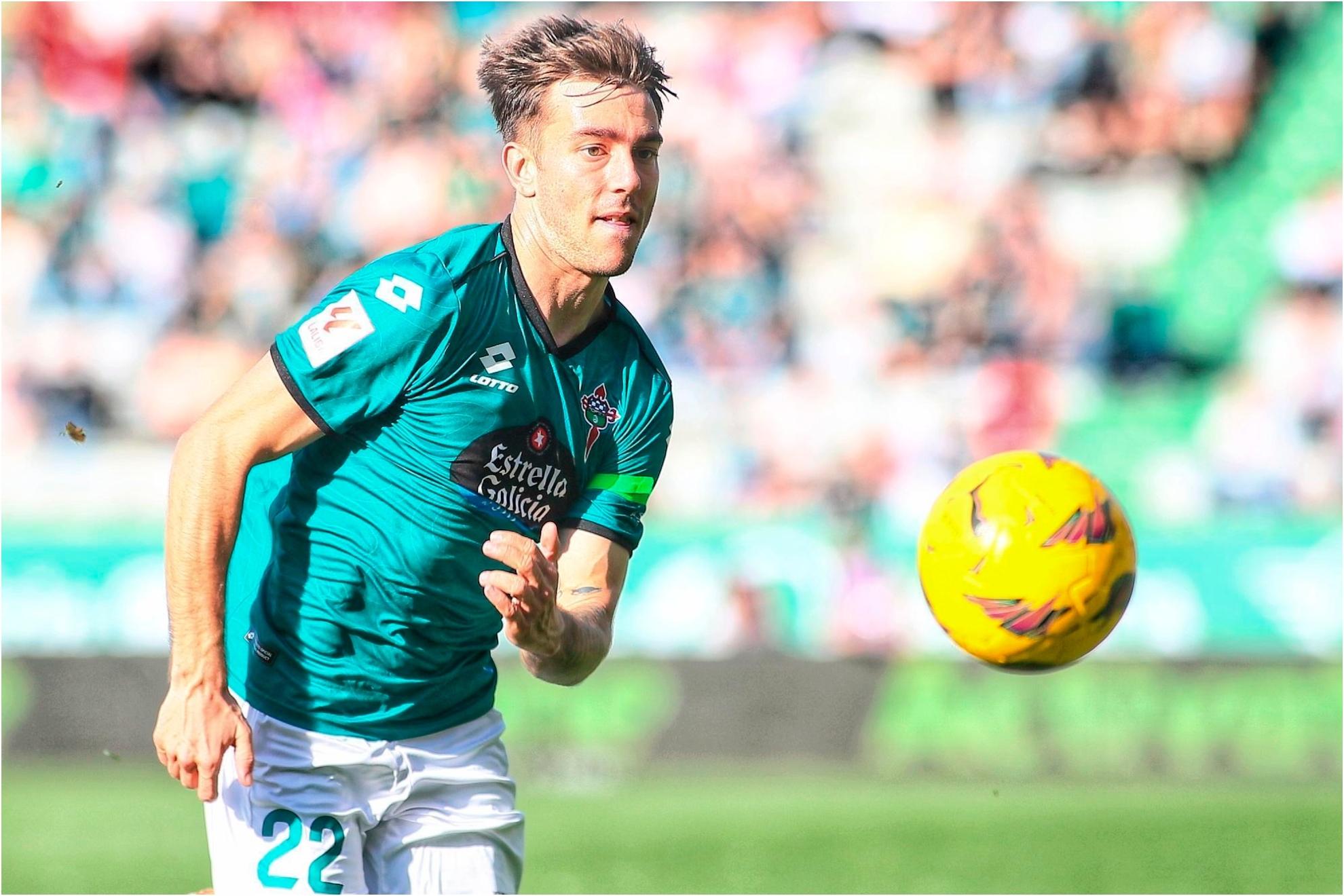 Iker Losada, con el Ferrol.