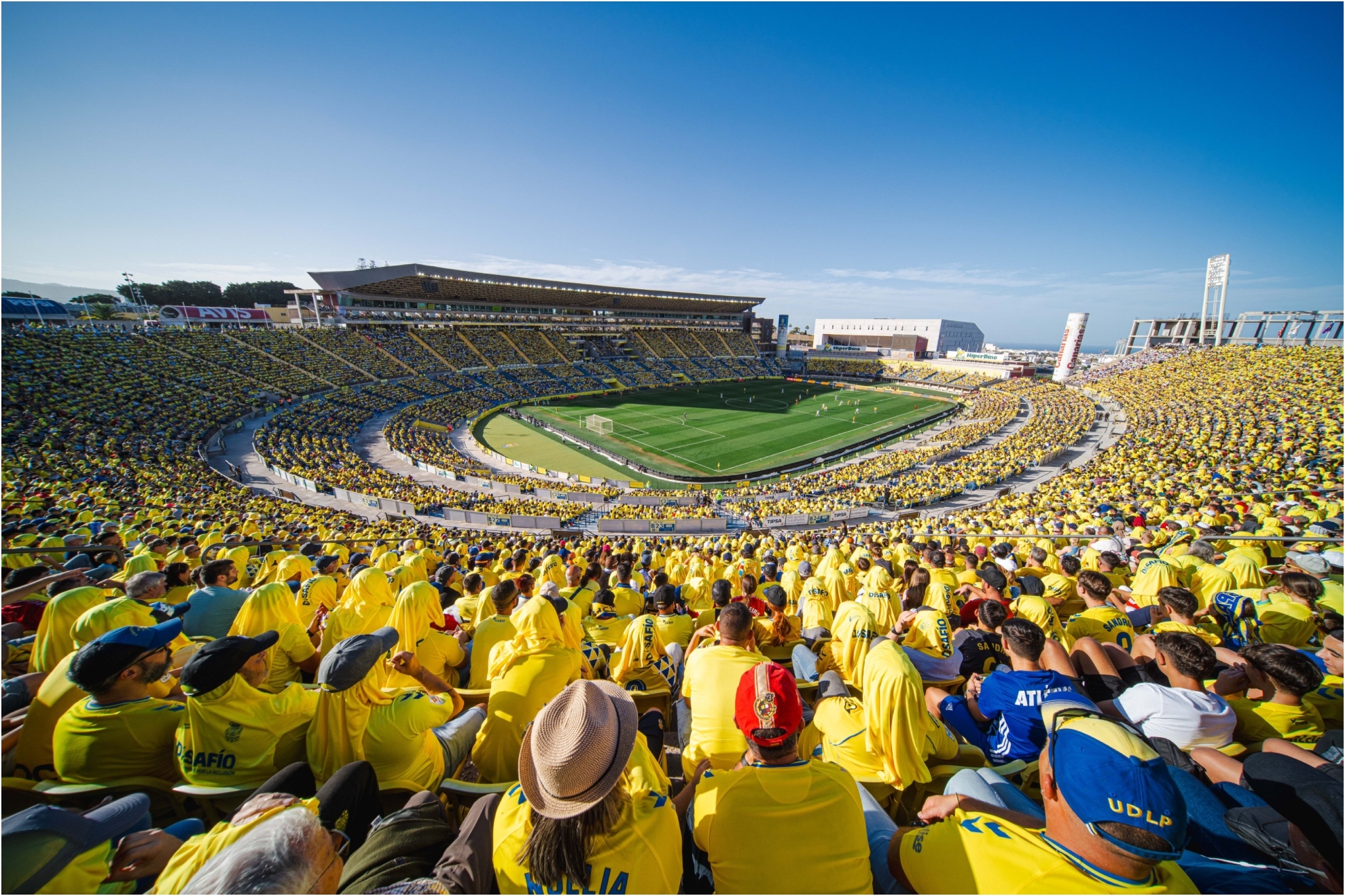 Panor�mica del estadio de la UD Las Palmas.