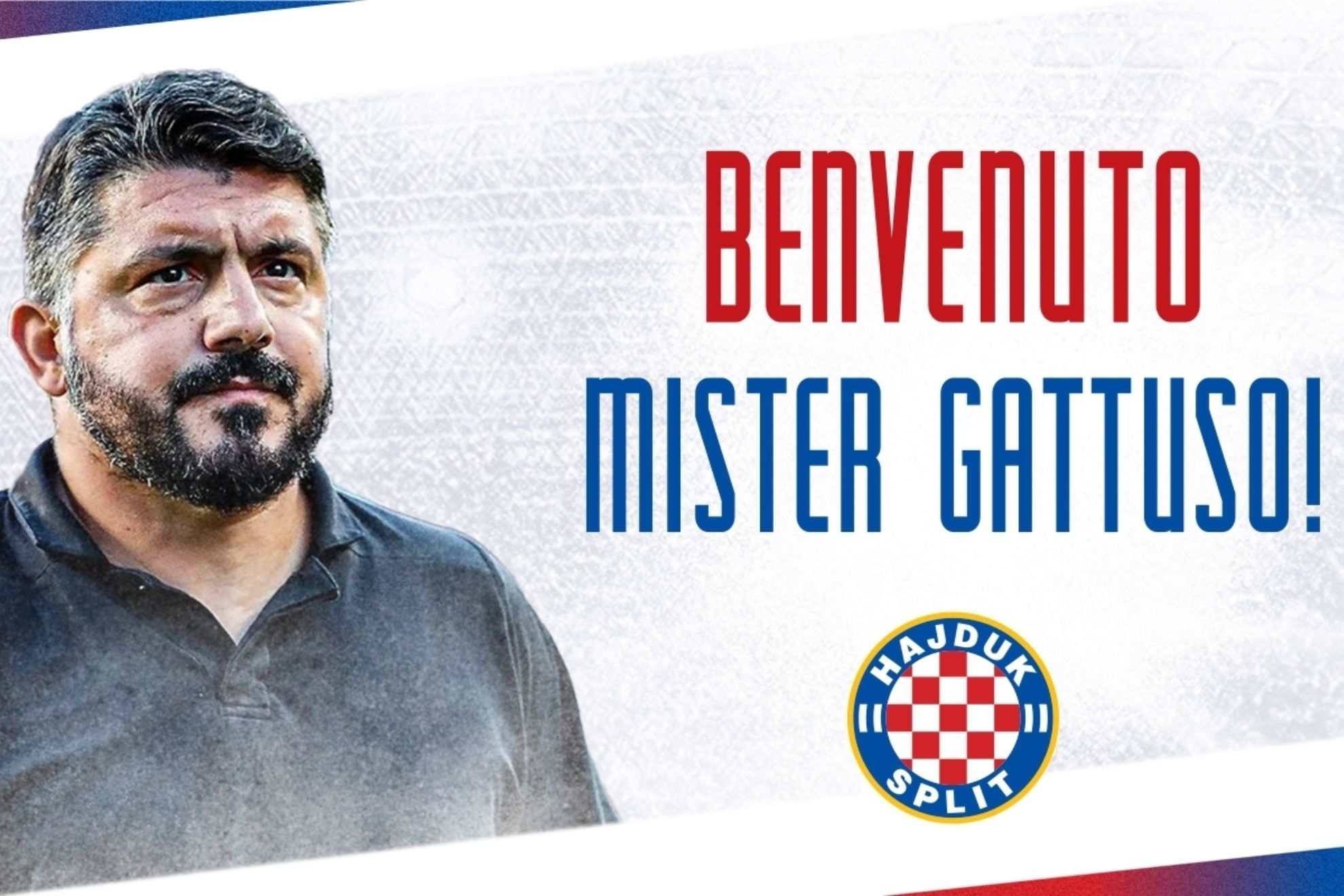 Gennaro Gattuso, nuevo entrenador del Hajduk Split croata
