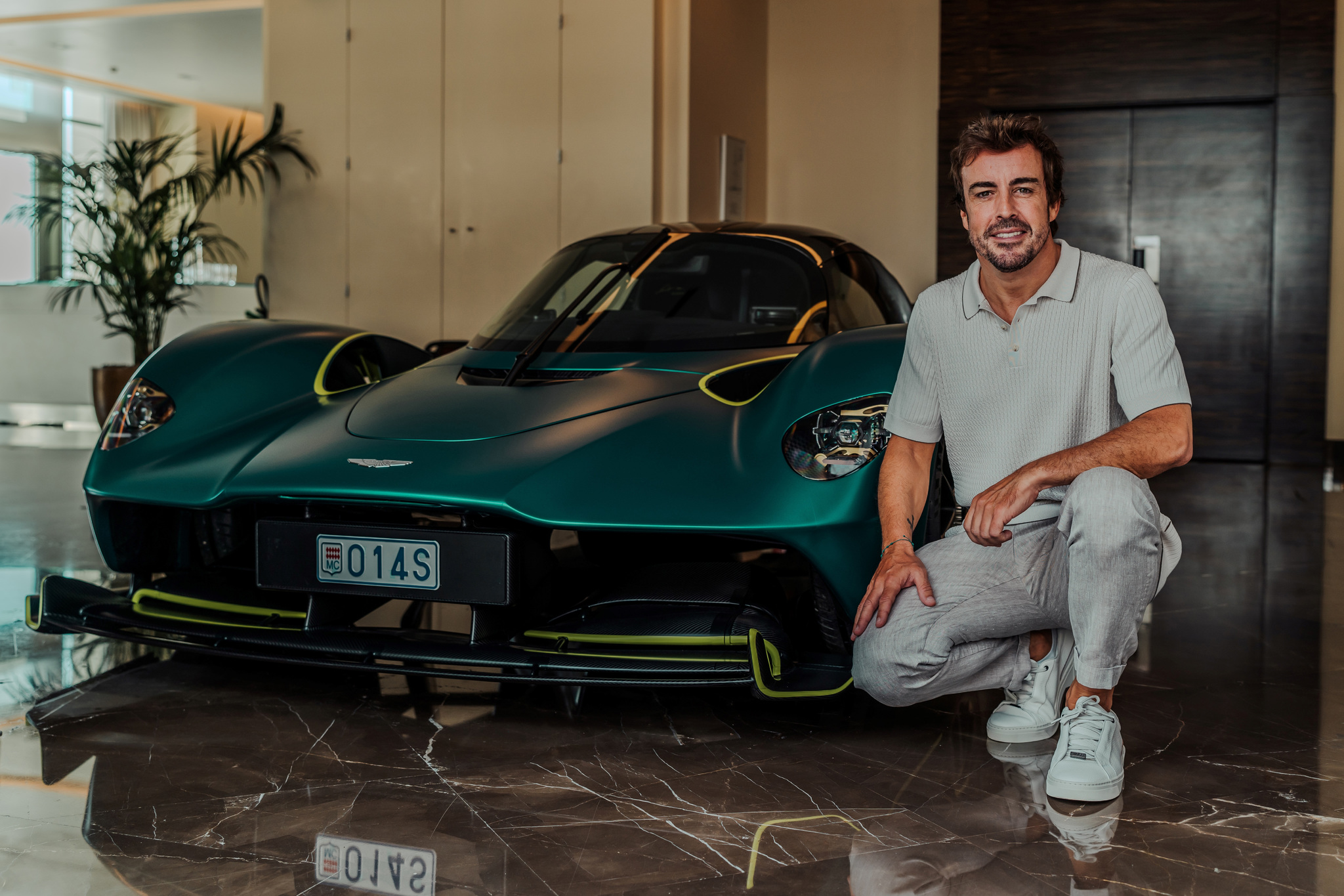 Aston Martin ya ha hecho entrega a Alonso de uno de los 150 �nicos Valkyrie.