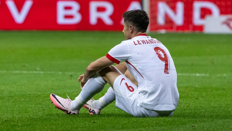 Diagnose da: Robert Lewandowski verpasst den EM-Auftakt mit Polen.