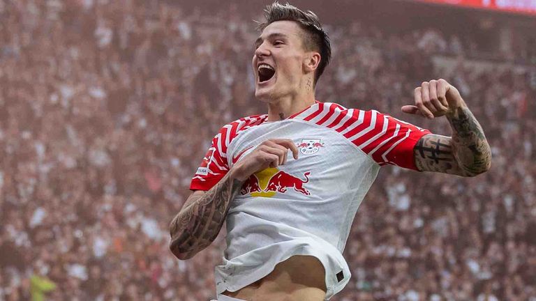 Benjamin Sesko wird seinen Vertrag bei RB Leipzig verlängern.