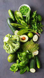 9 green superfoods for thicker, healthier hair:Image