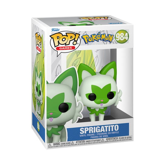 Funko POP!, Games, figurka kolekcjonerska, Pokemon, Sprigatito Funko POP!