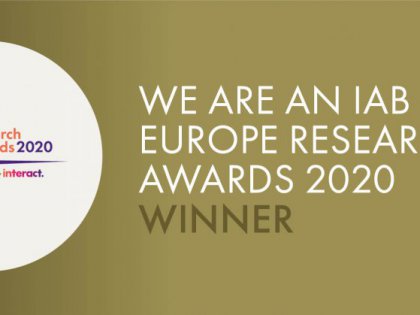 EDAA research wins Gold at 2020 IAB Europe Research Awards
