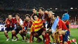 A Espanha conquistou o UEFA EURO 2012