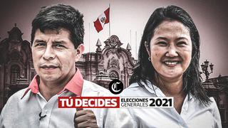 Resultados del conteo rápido Ipsos al 100%: Pedro Castillo 50,2% y Keiko Fujimori 49,8% en empate técnico