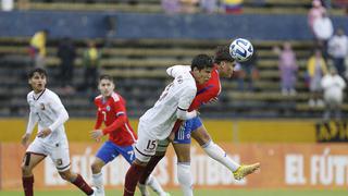 Venezuela vence 2-0 a Chile y lo catapulta a la cola del Sudamericano Sub 17-Hexagonal Final