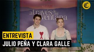 “A través de mi ventana”:  Clara y Julio hablan de su relación, la fama y los retos de la película | VIDEO