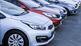 Venta de vehículos nuevos cayó 1,45% a julio