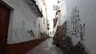 Pintas dañan el Centro Histórico de Cusco [FOTOS]