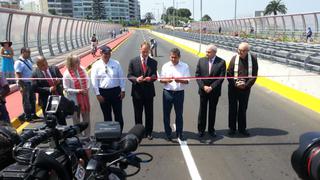 Así fue la inauguración del Puente Mellizo Villena Rey [FOTOS]