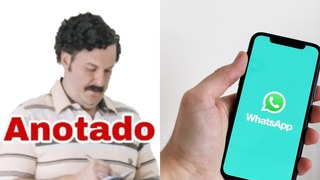 Usó sticker de Pablo Escobar en grupo de WhatsApp y terminó siendo denunciado por vecina