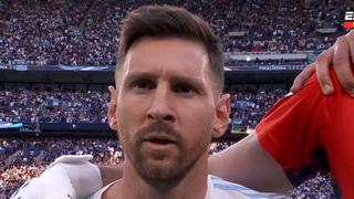 Así sonó el himno de Argentina ante Italia en Wembley | VIDEO