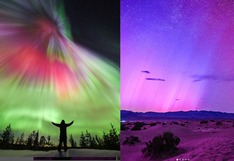 El hombre que conduce varios km para ‘cazar’ las mejores imágenes de auroras boreales