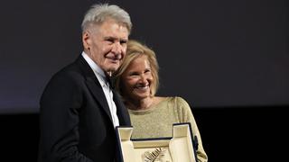 Harrison Ford se emociona al recibir una Palma de Oro honorífica en Cannes