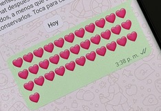 No te confundas: esto significa el corazón rosado si tu pareja te lo mandó por WhatsApp