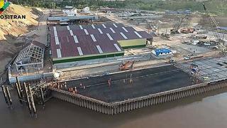 Ositran: Obras del puerto de Yurimaguas están concluidas