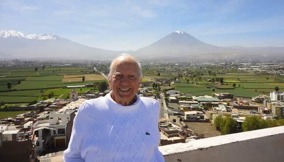 Pedro Cateriano Delgado en su natal Arequipa. Foto: Archivo familiar.