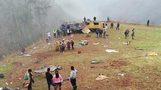 La Libertad: sube a 19 el número de muertos y a 25 los heridos por el accidente de carretera en Otuzco