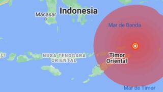 Terremoto de magnitud 7,3 sacude las costas de Indonesia