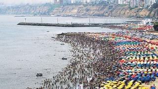 Playas de Barranco y Chorrillos fueron las más visitadas el primer domingo del año