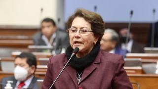 Gladys Echaíz presenta su renuncia a la bancada de Alianza para el Progreso