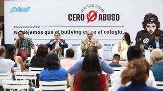 Un conversatorio para empezar a poner fin al problema del bullying en el Perú