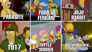 Memes Oscars 2020: familia Simpson controla las bromas más divertidas sobre los premios de la Academia