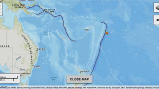 Se levanta alerta de tsunami tras terremoto de magnitud 7,3 que sacudió Tonga