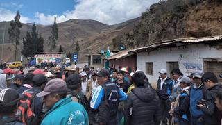 La Libertad: ronderos bloquean carretera que une a Trujillo con seis provincias andinas  | FOTOS