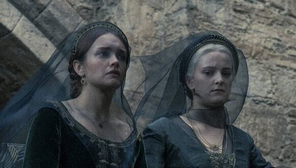 Olivia Cooke y Phia Saban en escena de "House of the Dragon 2". (Foto: Max)