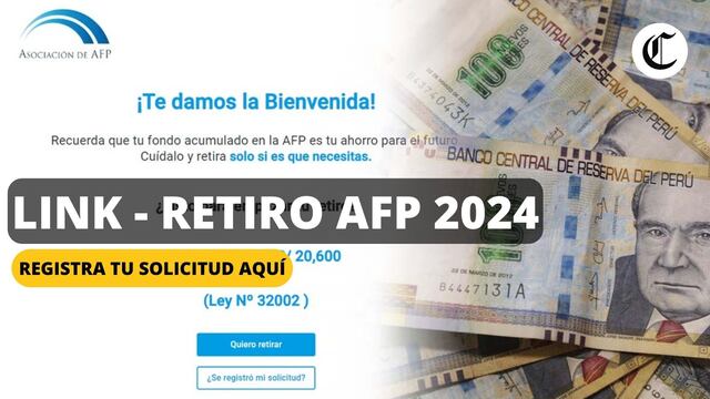 Lo último del link para el retiro-AFP 2024