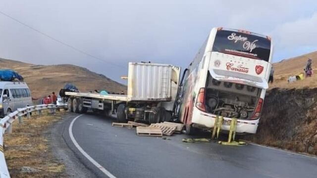 Áncash: dos fallecidos y cerca de 15 heridos deja accidente en la carretera Pativilca–Huaraz