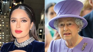 Salma Hayek y la enseñanza que le dejó la reina Isabel II