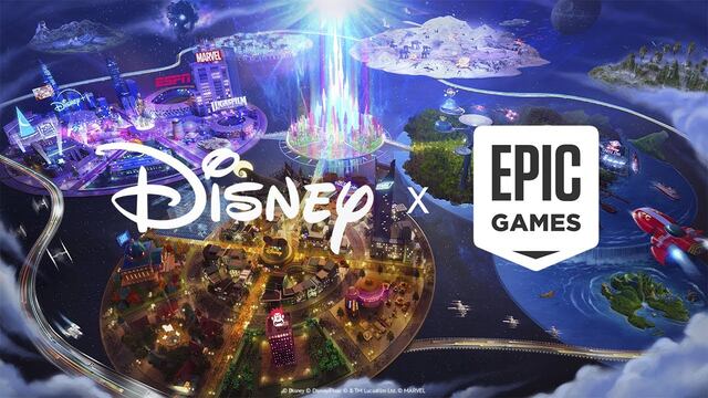 Disney invierte US$1.500 millones en Epic Games para crear un universo de juegos y entretenimiento