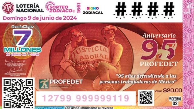 Sorteo Zodiaco 1661: números ganadores y premios del domingo 9 de junio de 2024