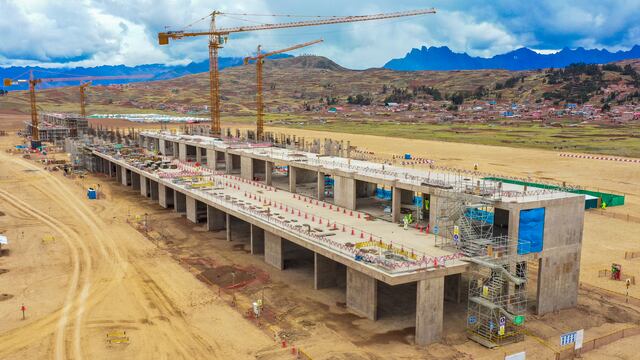 Aeropuerto de Chinchero: a una década de iniciado el proyecto se ha avanzado 12 % en obras principales 