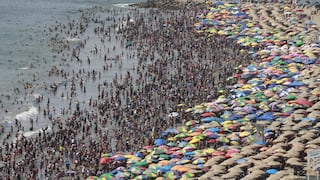 Costa Verde: miles de visitantes abarrotaron este domingo las playas de Miraflores, Barranco y Chorrillos