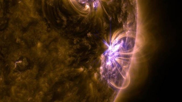 Qué se sabe de la llamarada solar que acaba de capturar la NASA