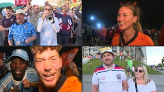 Festejos de Inglaterra y Países Bajos por el pase a semifinales de la Eurocopa 2024