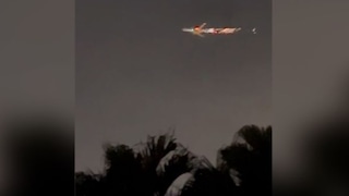 Avión de Atlas Air aterriza de emergencia en Miami: ¿qué pasó con el vuelo que fue visto en llamas?
