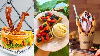 Día Internacional del waffle: 5 propuestas para disfrutarlos en Lima de una manera original