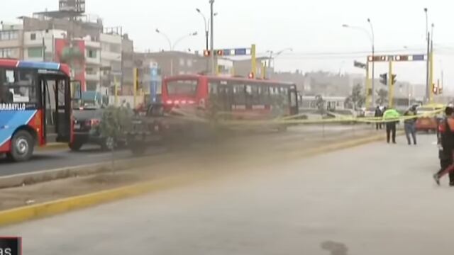 Matan a balazos a un hombre y abandonan su cuerpo cerca al Metropolitano en Comas 