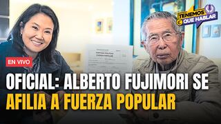 Alberto Fujimori se inscribe al partido Fuerza Popular: ¿Podrá postular en el 2026? | #TQH EN VIVO