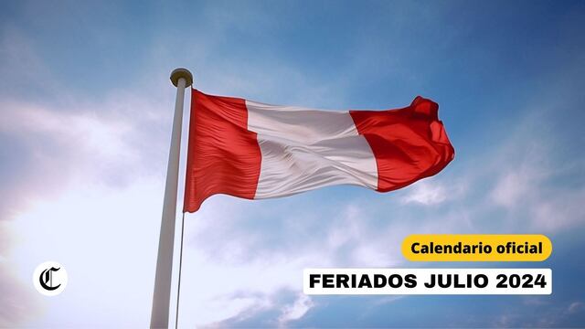 Lo último del calendario de feriados 2024 en Perú