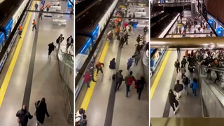 Desconcierto en el Metro de Madrid: avería del tren causa ruido y humo