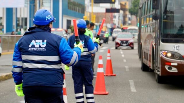 ATU intensifica acciones de fiscalización contra el transporte informal en el Callao