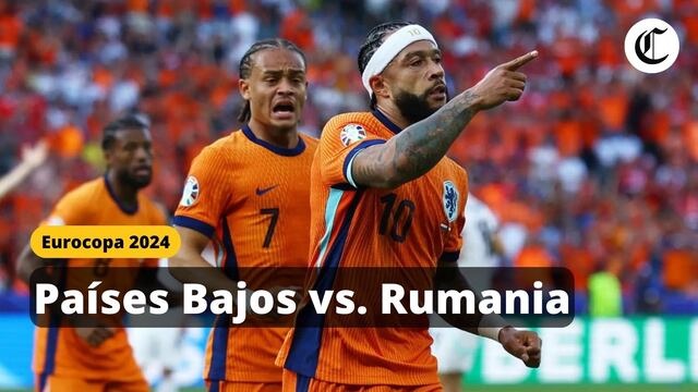 Final, Países Bajos 3 - 0 Rumania por los octavos de la Eurocopa 2024