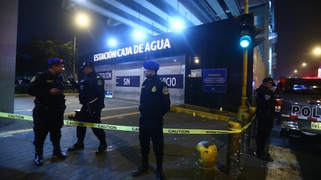 SJL: dos heridos tras explosión cerca a la estación Caja de Agua del Metro de Lima